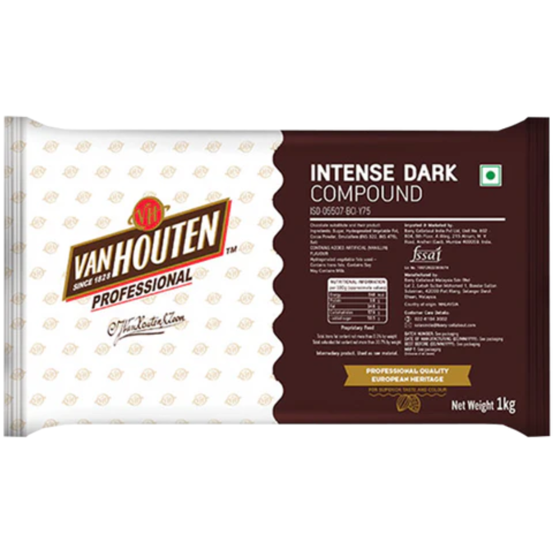 Dark Chocolate 1 kg Vanhouten