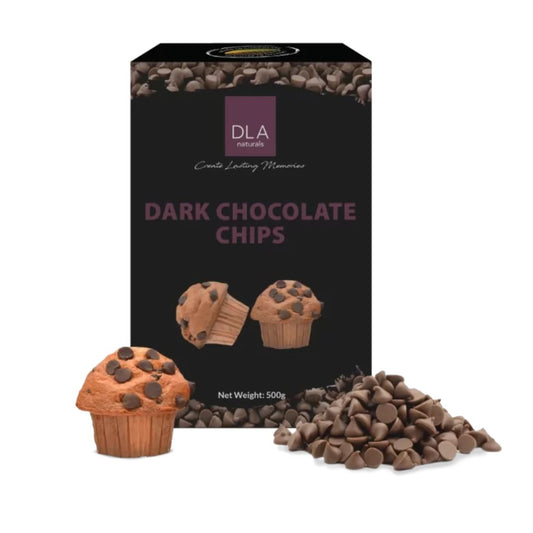 Dark Chocolate Chips 500gm DLA naturals