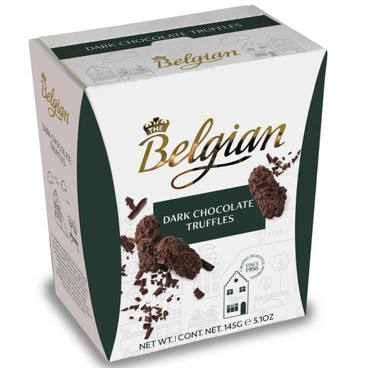 Dark Chocolate Flake Truffles 145g The Belgian