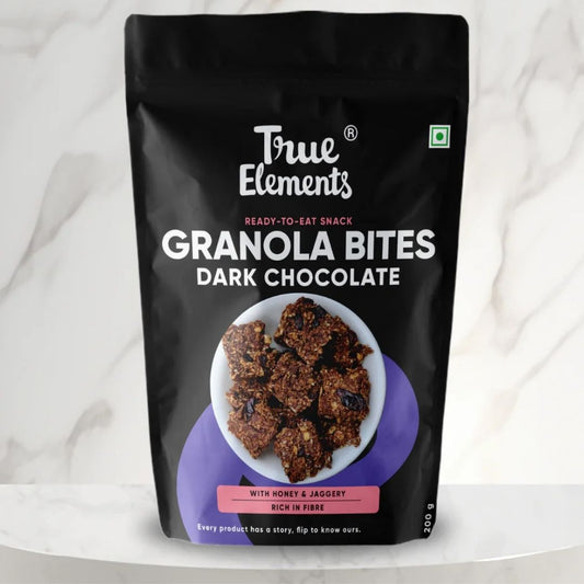 Dark Chocolate Granola Bites 200g True Elements