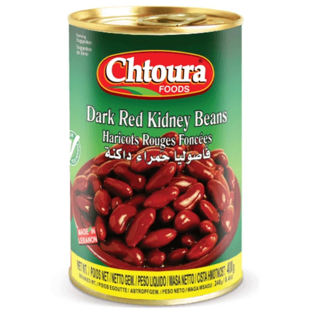 Dark Red Kidney Beans in Brine 400g Chtoura Foods