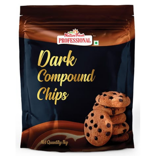 Dark compound chips 1 kg Professional