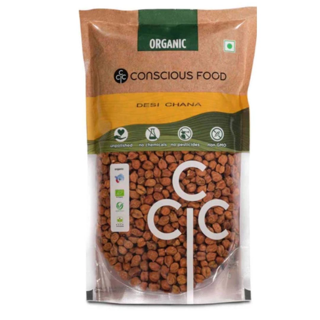 Desi Chana  1kg Conscious Food