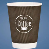 Disposable Rippled Paper Cups