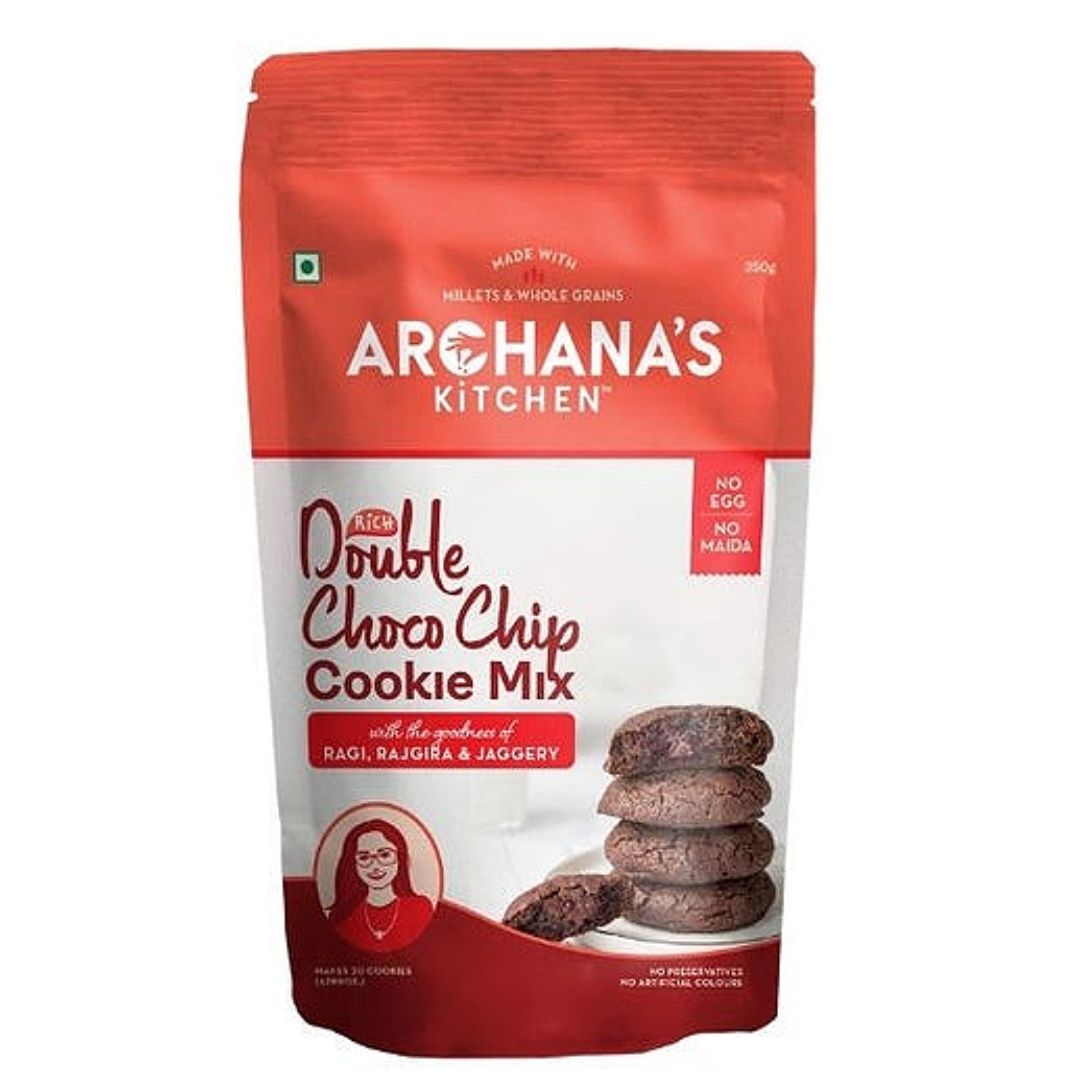 Double Choco Chip Cookie Mix Archana's Kitchen