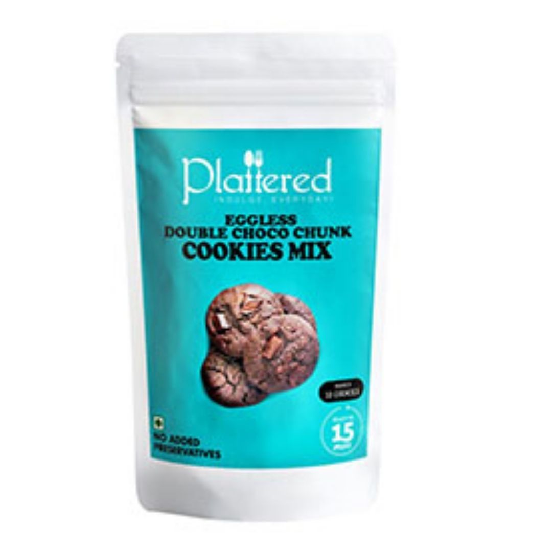 Double Choco Chunk Cookie Mix - Plattered