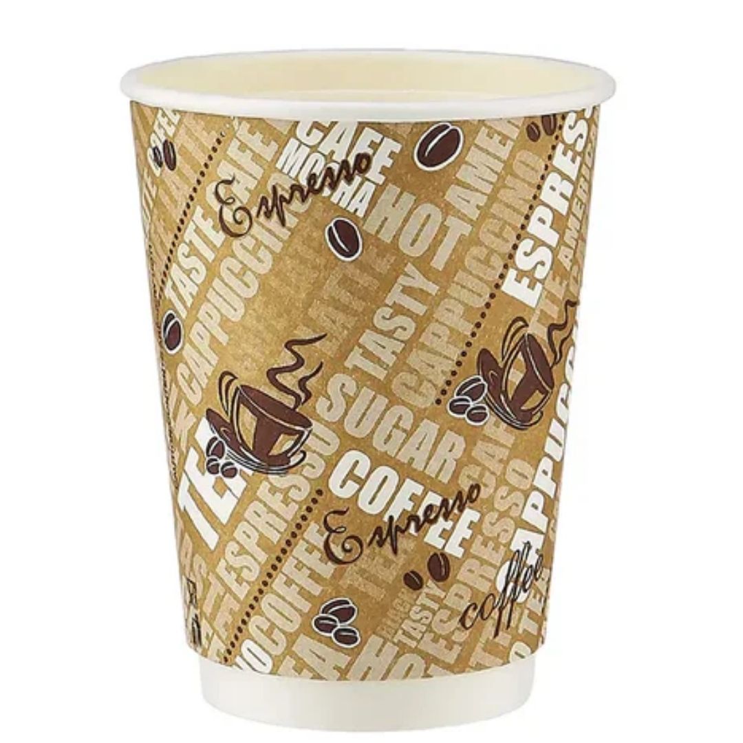 Double Wall Ripple Paper Cup 355ml