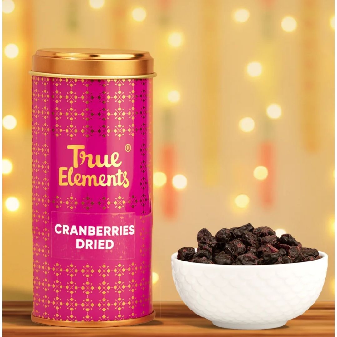 Dried Cranberries 100gm True Elements