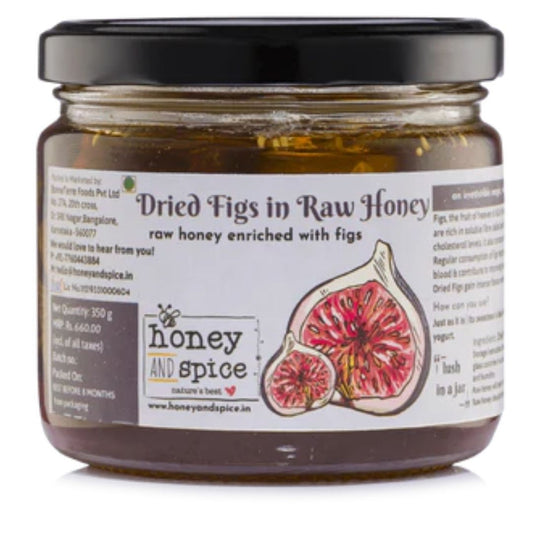 Dried Figs in Raw Honey 350g Honey & Spice