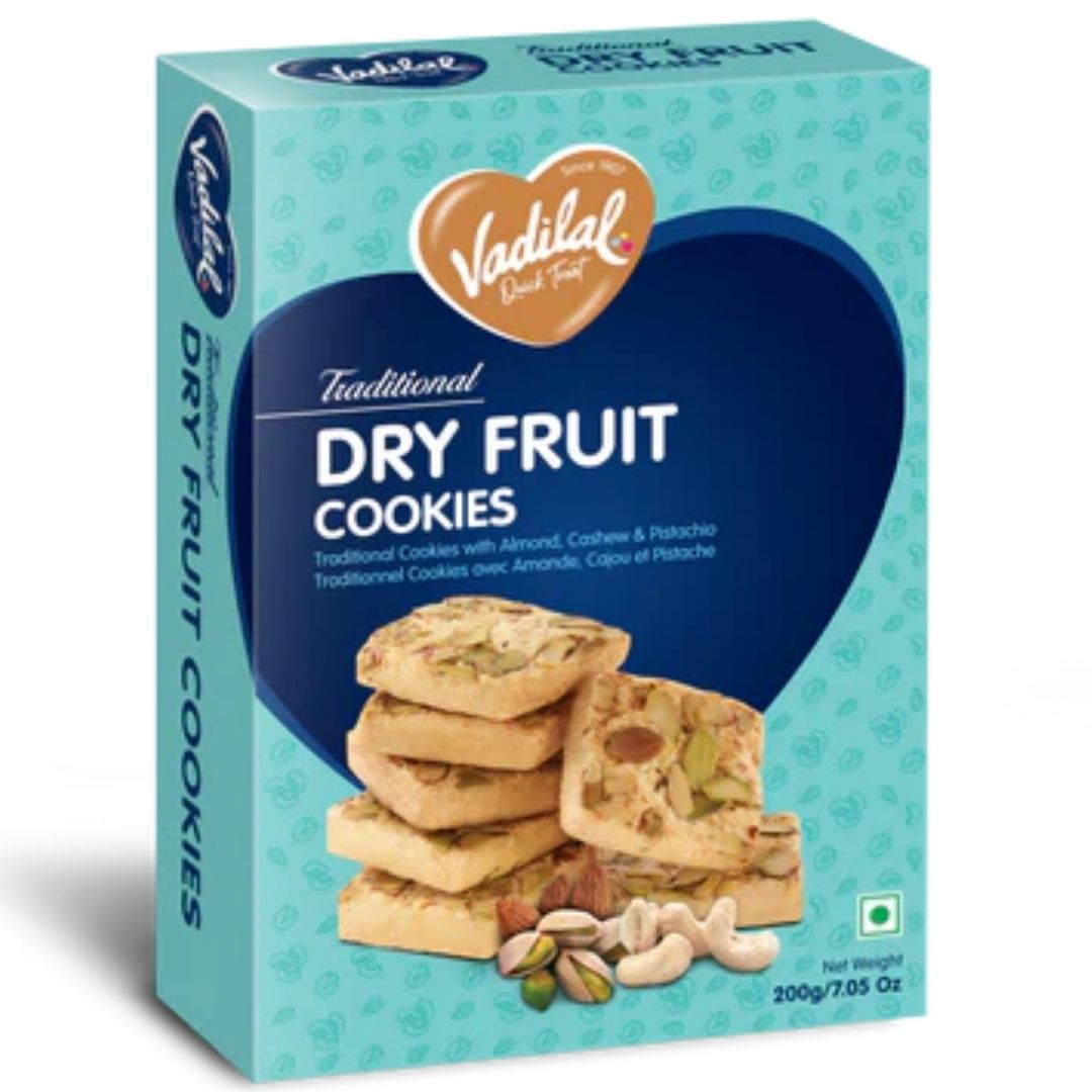 Dry Fruit Cookies 200g Vadilal