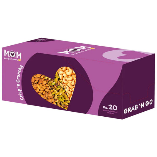 Dry Fruits- Roasted & Salted Combo Pack C3+N3+A2+P2 (Yellow Mono)  MOM
