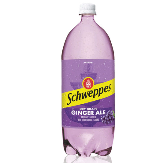 Dry Grape  Ginger Ale Schweppes