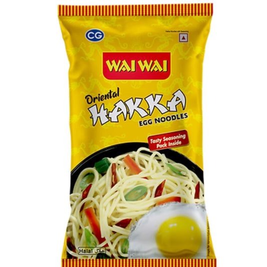 EGG HAKKA NOODLES 160GM WAI WAI