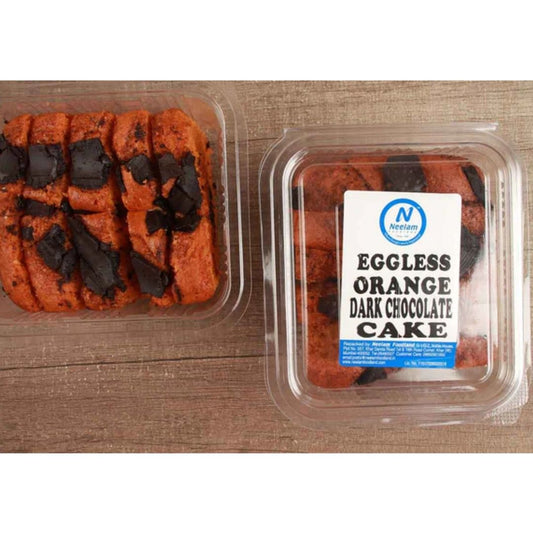 EGGLESS ORANGE DARK CHOCOLATE CAKE 200G NEELAM