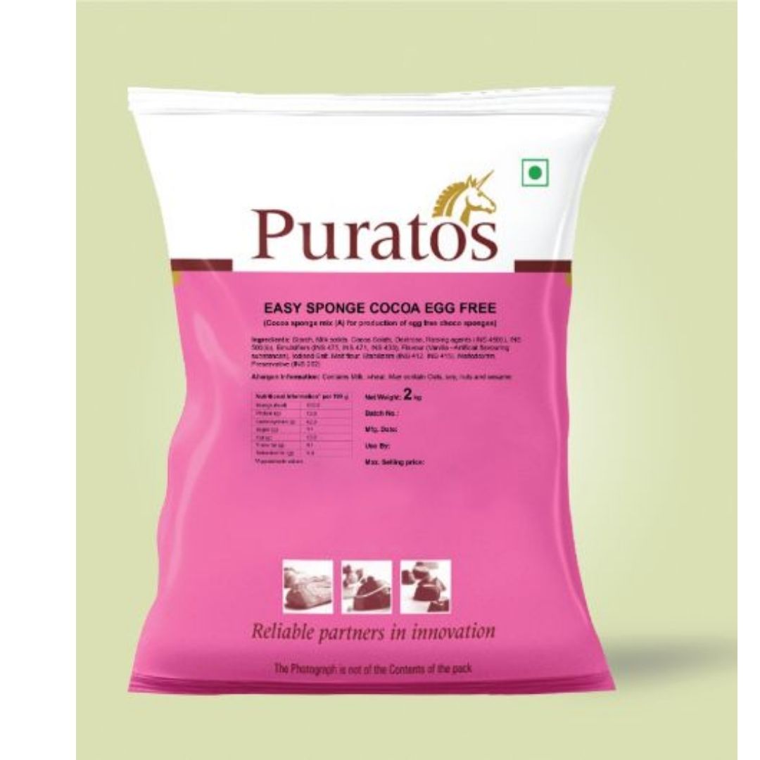 Easy Sponge Cocoa Egg Free Puratos