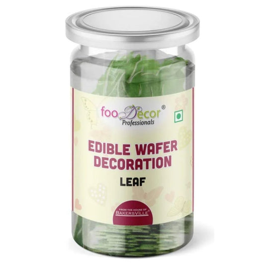 Edible Wafer Decoration Leaf Foodecor