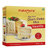 Egg Less Oven Cake Mix Vanilla, 225g Puramate