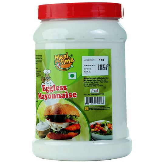 Eggless Mayonnaise  Jar 1 kg  Meal Time