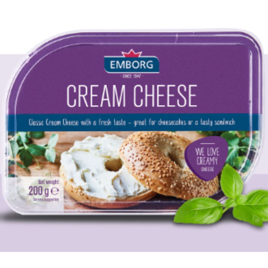 European Cream Cheese 200g Emborg