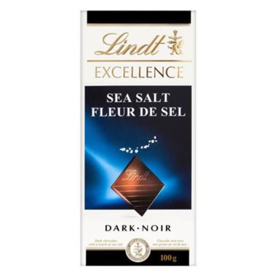 Excellence Sea Salt Dark Chocalate 100g Lindt