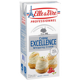 Excellence Whipping Cream 35% 1Ltr Elle & vire