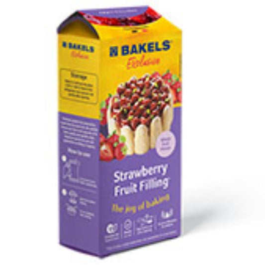 Exclusive Strawberry Fruit Filling Bakels