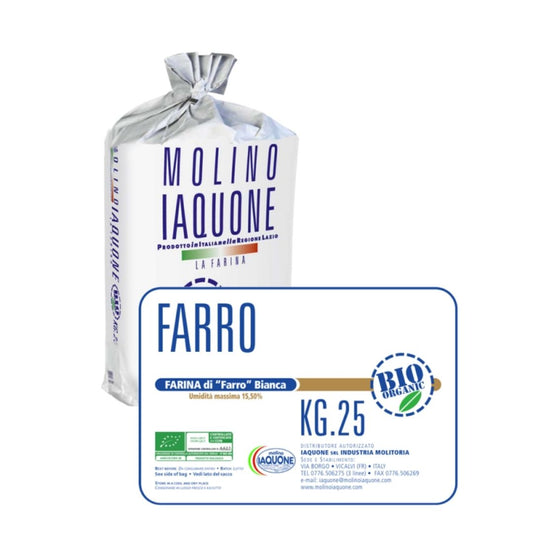 FARINA DI FARRO BIANCA 25kg Molino Laquone