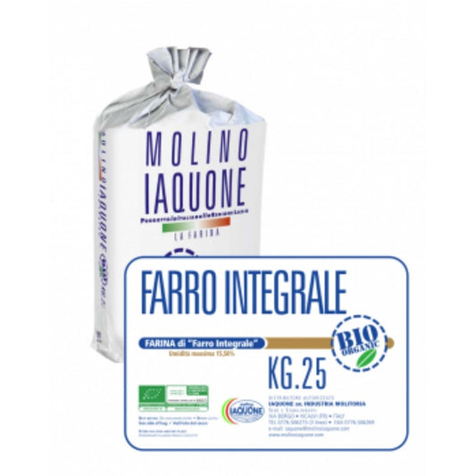 FARINA DI FARRO INTEGRALE 25kg Molino Laquone