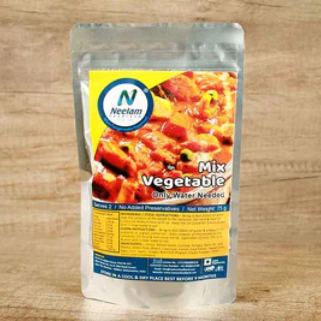 FREEZE DRIED MIX VEGETABLE 75G NEELAM