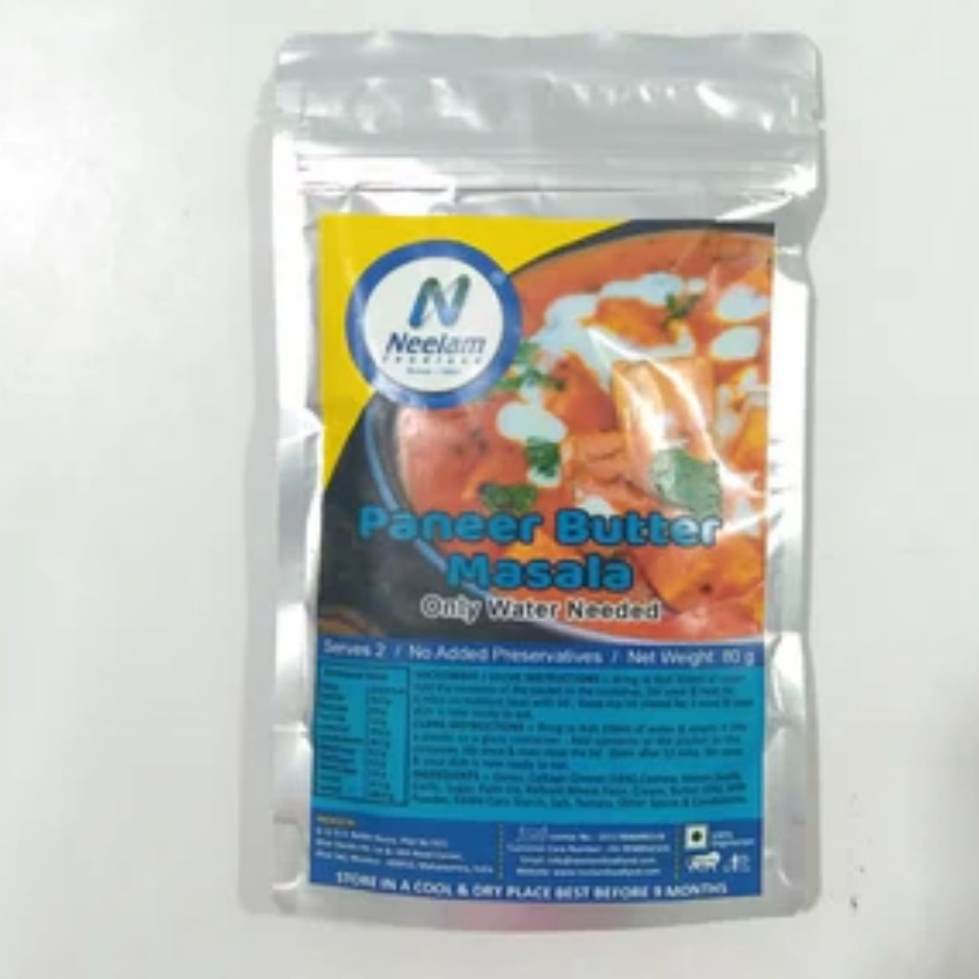 FREEZE DRIED PANEER BUTTER MASALA 80G NEELAM