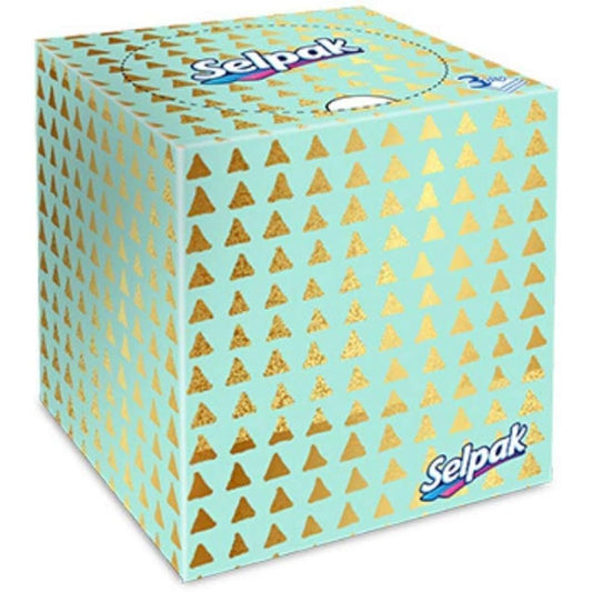 Facial Box Tissue Boutique  (3 ply x 48 pulls)  Selpak