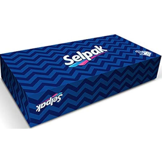 Facial Box Tissue Standard (3 ply x 50 pulls)  Selpak