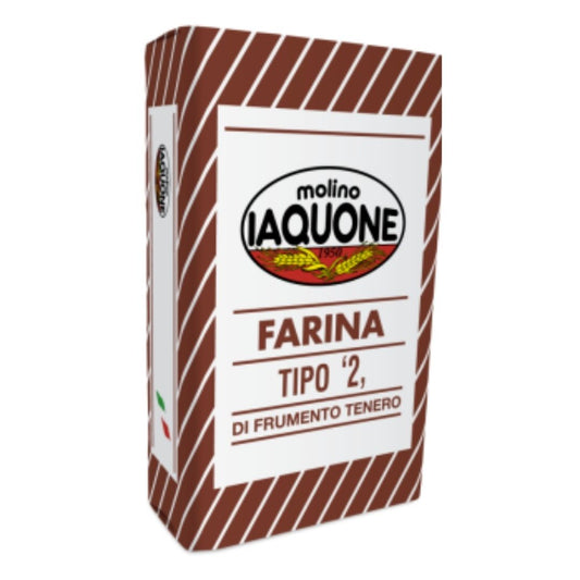 Farina Tipo _2_ Sacco Marrone 25kg Molino Iaquone