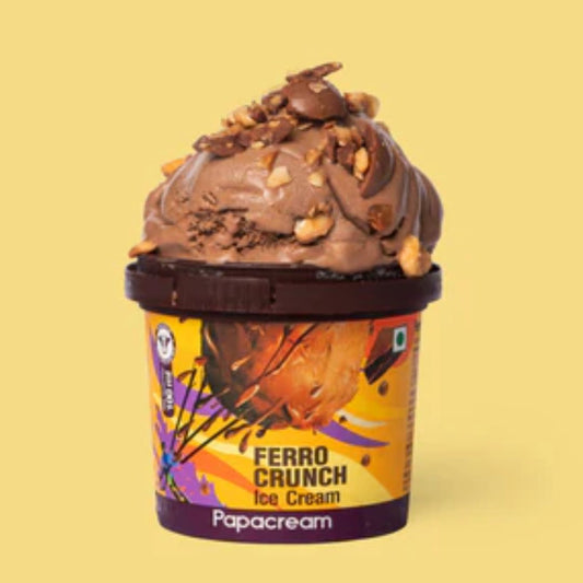 Ferro Crunch Ice Cream 100ml Papacream