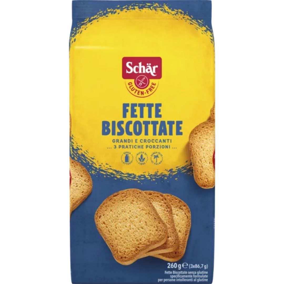 Fette Biscottate Gluten Free 260g  Dr Schar