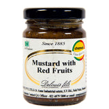 Fils Mustard with 4 Red Fruits 125g Delouis