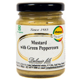 Fils Strong Mustard with Green Pepper Corns 100g Delouis