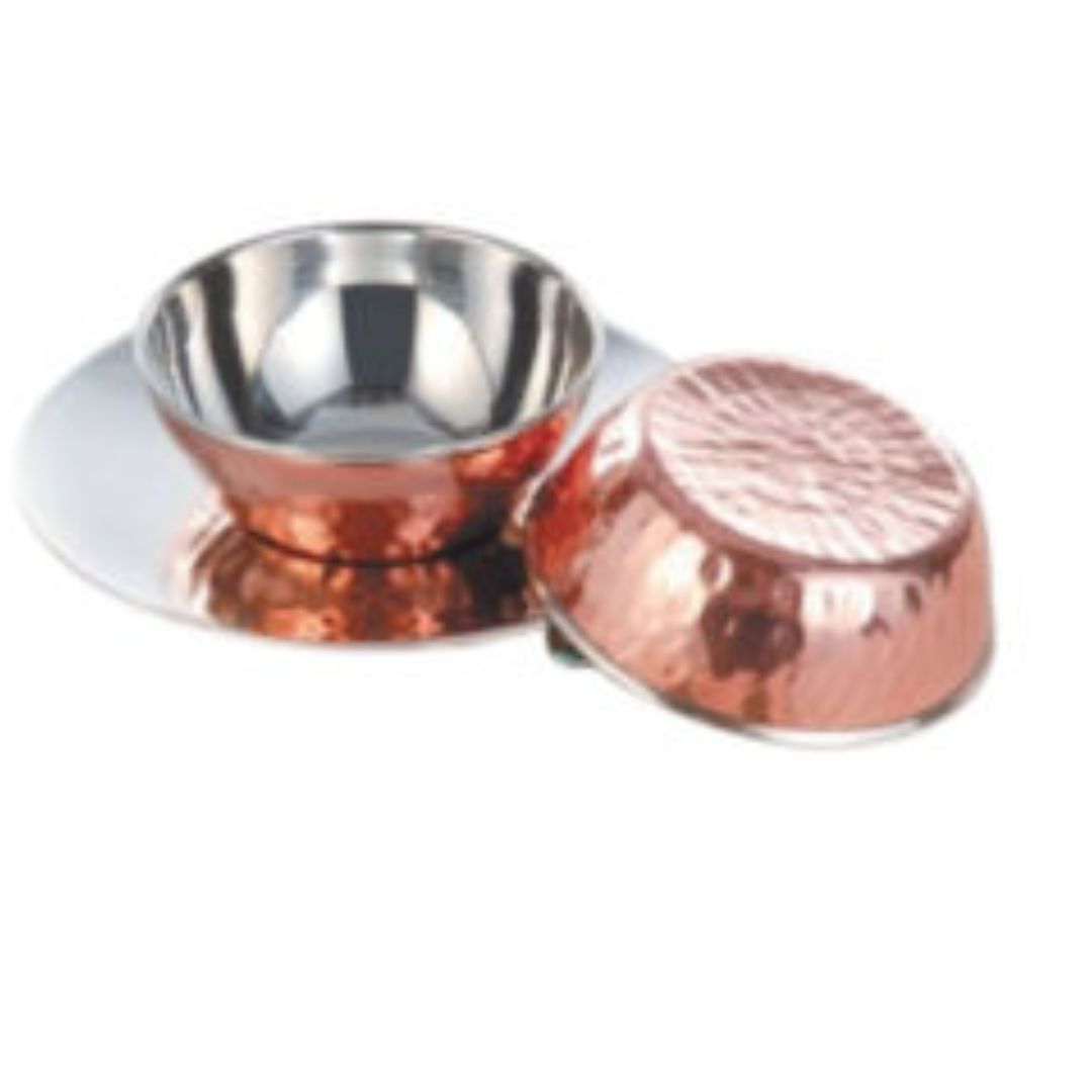 Finger Bowl + Under Liner (250ml) La Coppera