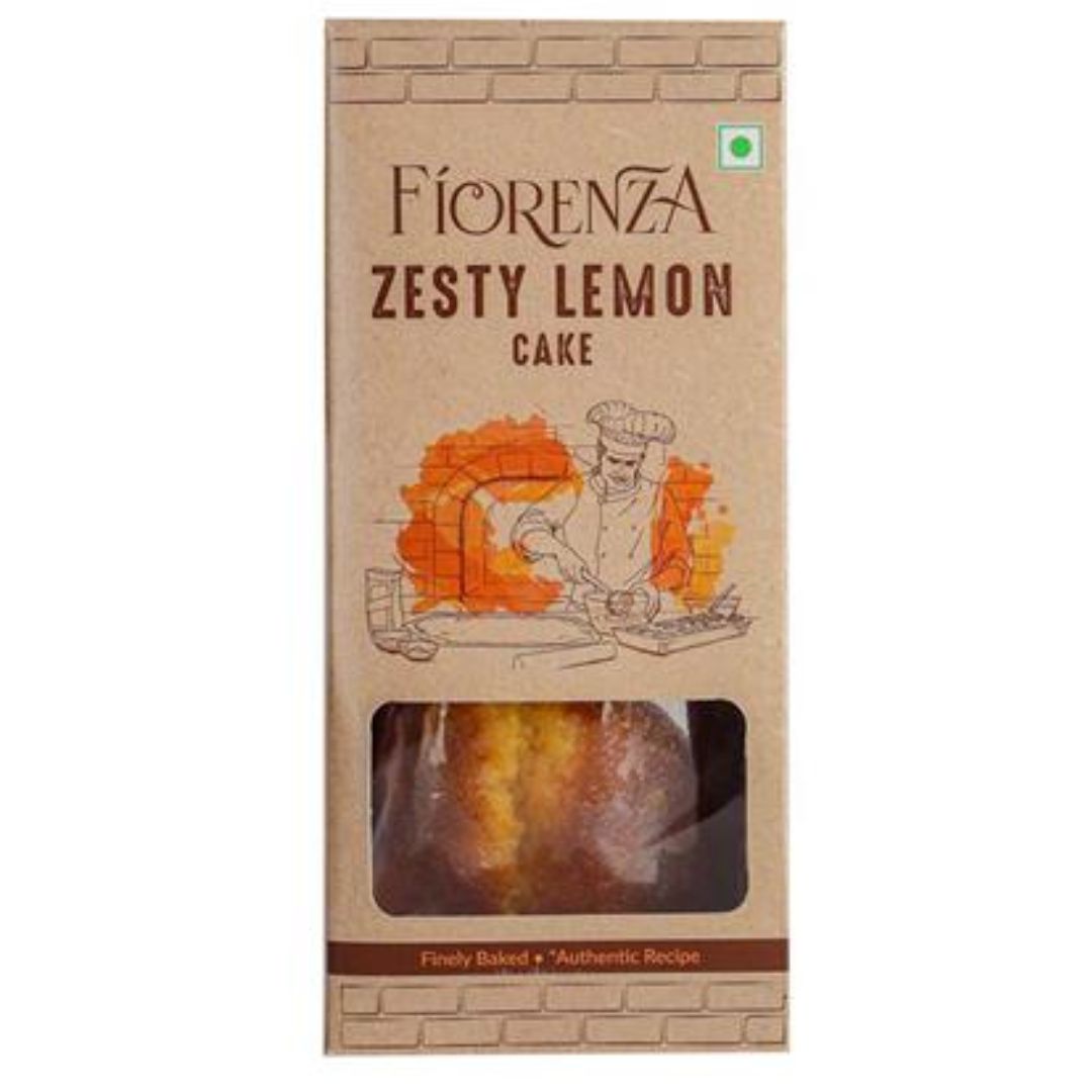 Zesty Lemon Cake 250gm Fiorenza