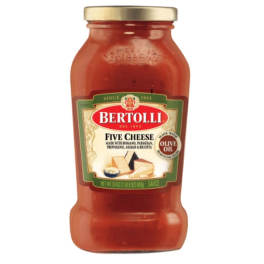 Five Cheese Sauce with Ricotta, Romano & Parmesan Cheeses Bertolli