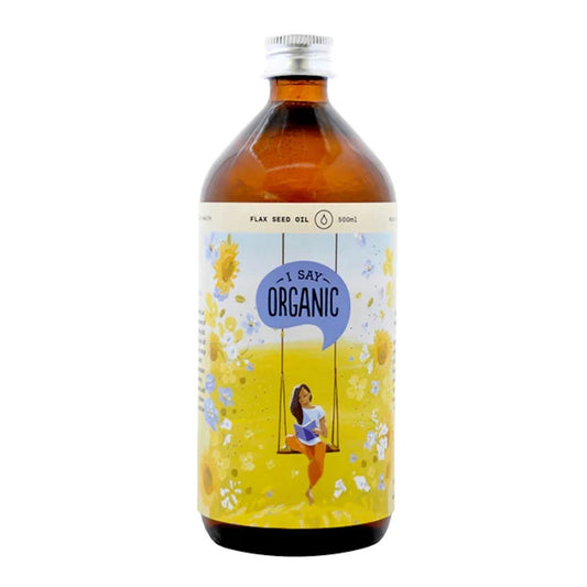 Flaxseed Oil 500ml I Say Organic