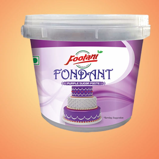 Fondant Purple Sugar Paste Footani