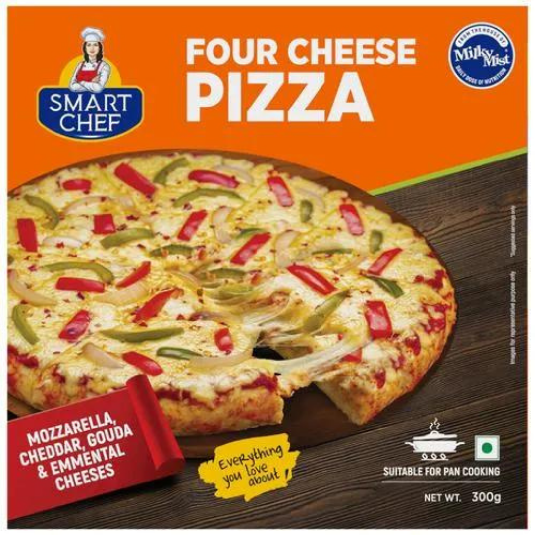 Four Cheese Pizza  Milky Mist
