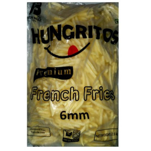 French Fries 6mm  - 1 kg  Hungritos'
