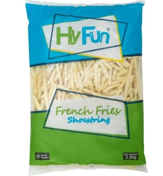 French Fries Shoestring 6 mm AA    2.5 kg  - HyFun Food Service