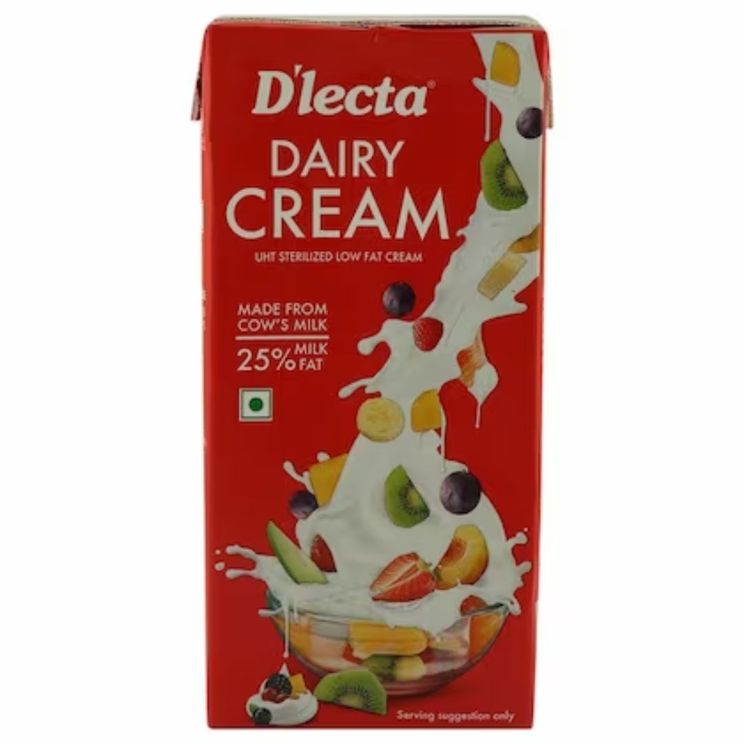 Fresh Cream (UHT) 1ltr  Dlecta