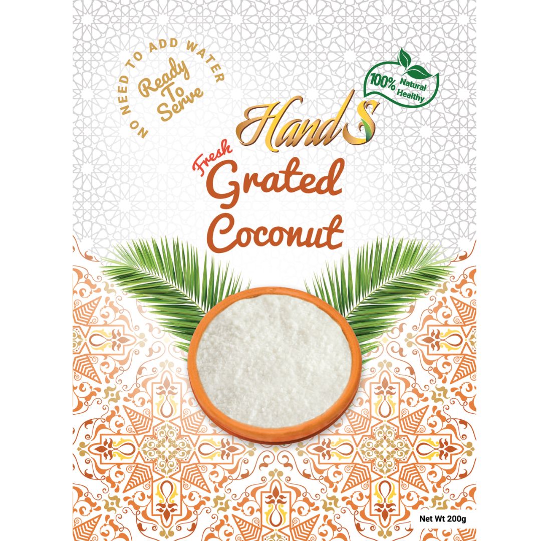 Fresh Grated Coconut 200g Handsagro