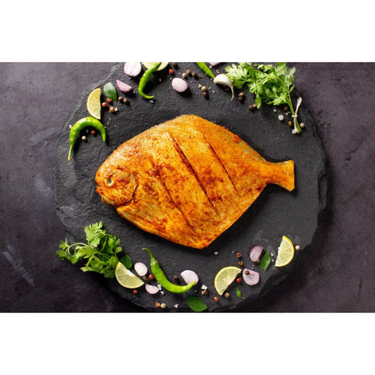 Fresh Pomfret Medium in Chilli Lime Cambay Tiger