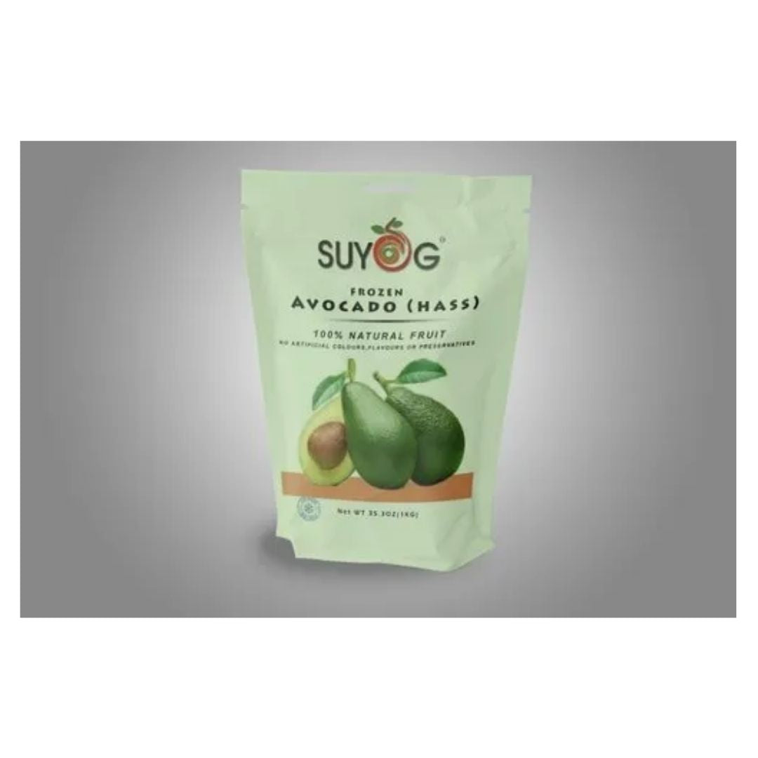 Frozen Avocado Slices 1kg Suyog