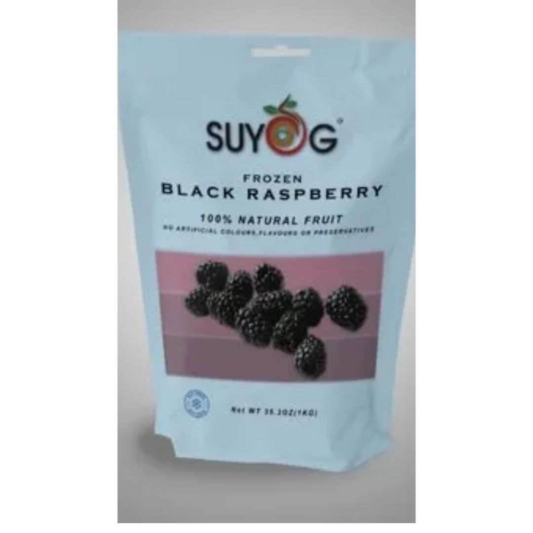 Frozen Black Raspberries 5kg Suyog